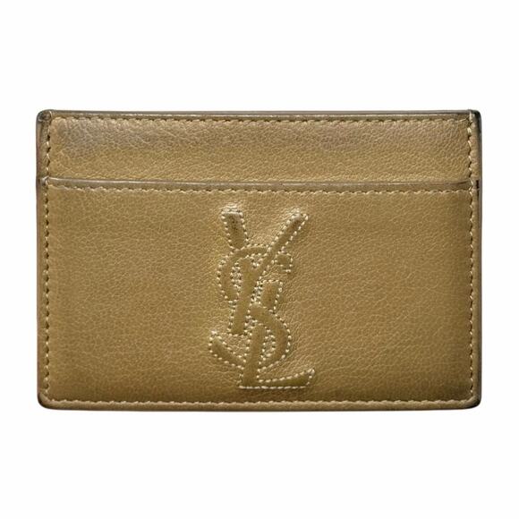 YSL Logo Cardholder Wallet - Picture 1 of 14